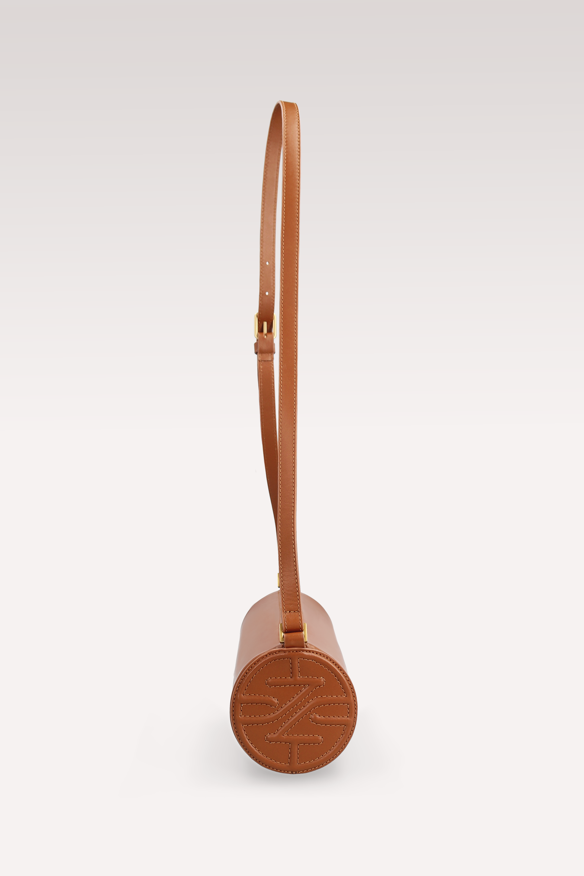 FIONA BROWN NAPPA LEATHER CROSSBODY BAG