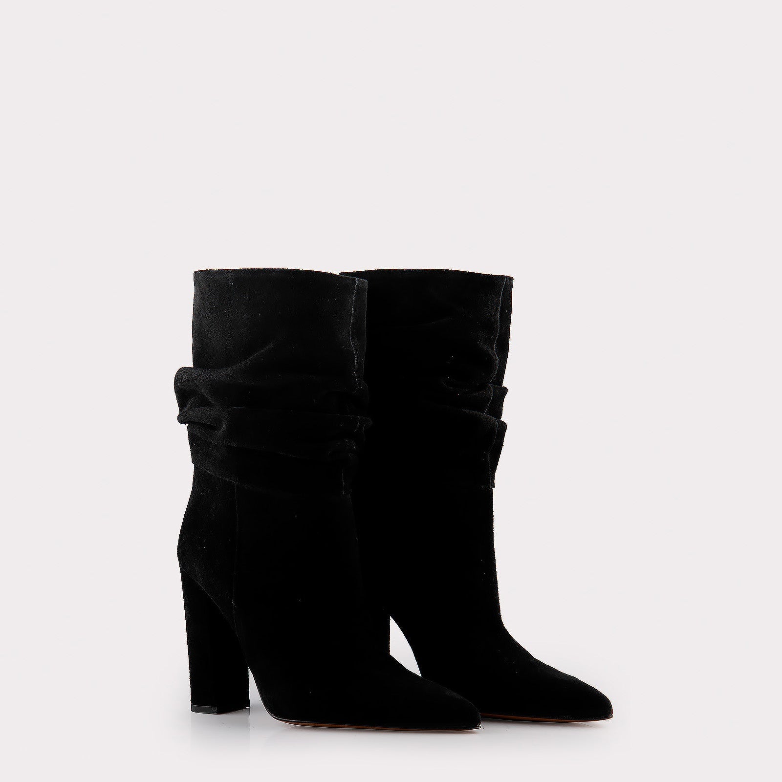 SUEDE ANKLE BOOTS ANTOANETA BLACK